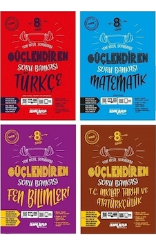 Ankara Yayıncılık 8.sınıf Full Güçlendiren Soru Bankası Set Ankara Yayıncılık 8.sınıf Full Güçlendiren Soru Bankası Set