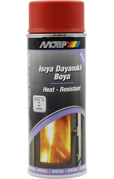 Motip Isıya Dayanıklı Kırmızı Boya 400 ML 300 Derecec Motip Isıya Dayanıklı Kırmızı Boya 400 ML 300 Derecec