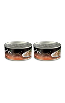 Plus Esse Kedi Konserv Ton Tavuk Havuç 70gr 2li Paket Plus Esse Kedi Konserv Ton Tavuk Havuç 70gr 2li Paket
