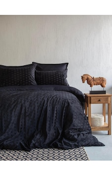 Apricitas Home Unıque Touch Nevresim Takımı Tımes Siyah Çift Kişilik Siyah