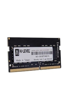 Hi-Level HLV-SOPC25600D4/16G 16 DDR4 3200 MHz CL22 Notebook Ram Hi-Level HLV-SOPC25600D4/16G 16 DDR4 3200 MHz CL22 Notebook Ram