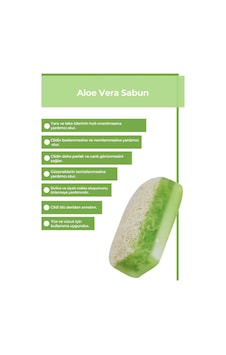 The Touch By Seda Altın Doğal Kabak Lifli Aloe Vera Sabunu The Touch By Seda Altın Doğal Kabak Lifli Aloe Vera Sabunu