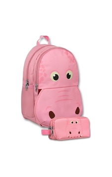 Ümit Çanta Pembe Kız Çocuk Pembe Hipopotam Şekilli İlkokul Çantası Ve Kalemlik Seti - Setumt6030c Ümit Çanta Pembe Kız Çocuk Pembe Hipopotam Şekilli İlkokul Çantası Ve Kalemlik Seti - Setumt6030c