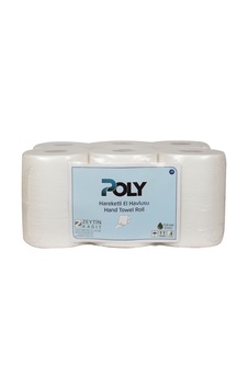 Poly Hareketli Kağıt Havlu 6 Rulo