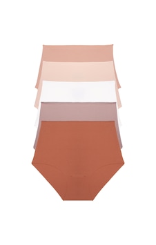 Nicoletta Tarçın Kadın Külot Ekstra Yüksek Bel Lazer Kesim Esnek Iz Yapmayan 5 Li Paket Polyester Tarçın Tarçın Nicoletta Tarçın Kadın Külot Ekstra Yüksek Bel Lazer Kesim Esnek Iz Yapmayan 5 Li Paket Polyester Tarçın Tarçın