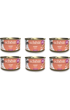 Schesir Somonlu Tam Ve Dengeli Broth Pişirme Suyunda Kedi Konservesi 85 Gr. X 6 Adet Schesir Somonlu Tam Ve Dengeli Broth Pişirme Suyunda Kedi Konservesi 85 Gr. X 6 Adet