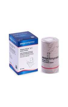 Compress Kısa Germe Bandajı, Lenfödem Bandajı, Kompresyon Bandajı 10cmx4,5cm Compress Kısa Germe Bandajı, Lenfödem Bandajı, Kompresyon Bandajı 10cmx4,5cm