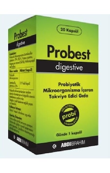 Probest Digestive Probiyotik 20 Kapsül Probest Digestive Probiyotik 20 Kapsül