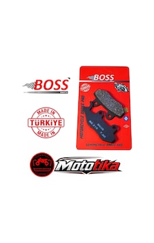 Tvs Rider 125 Ön Fren Balatası Boss Sinterli