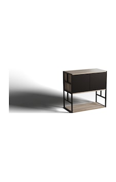 Ahşap Metal Raf 80x40x80 Cm Şık Ve Kullanışlı Kahverengi Ahşap Metal Raf 80x40x80 Cm Şık Ve Kullanışlı Kahverengi
