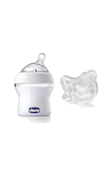 Chicco Natural Feeling Biberon 150 Ml + Physio Soft Silikon Emzik Pembe Chicco Natural Feeling Biberon 150 Ml + Physio Soft Silikon Emzik Pembe