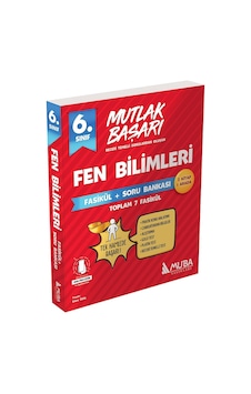 6.Sınıf Mutlak Başarı Fen Bilimleri Fasikül ve Soru Bankası - Muba Yayınları 6.Sınıf Mutlak Başarı Fen Bilimleri Fasikül ve Soru Bankası - Muba Yayınları
