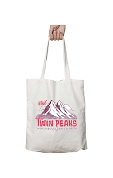 Art Hediye Visit Twin Peaks And Ghostwood National Forest Burgundy İki Tarafı Kalıcı Baskılı Yıkanabilir Çanta Çok Renkli Art Hediye Visit Twin Peaks And Ghostwood National Forest Burgundy İki Tarafı Kalıcı Baskılı Yıkanabilir Çanta Çok Renkli