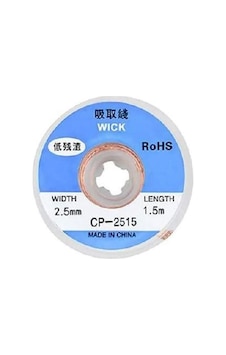 Lehim Temizleme Teli 2.5mm 1.5m 06954698 Lehim Temizleme Teli 2.5mm 1.5m 06954698