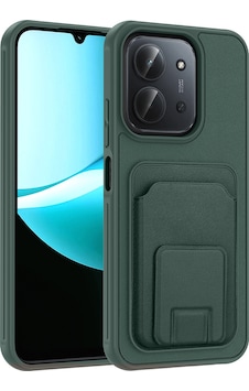 Redmi 15c Kılıf Kartlıklı Tpu Zore Bikart Kapak - Koyu Yeşil Koyu Yeşil Redmi 15c Kılıf Kartlıklı Tpu Zore Bikart Kapak - Koyu Yeşil Koyu Yeşil