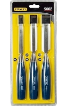 Stanley 0-16-128 İskarpela Seti Klasik Mavi Seri 3 Parça