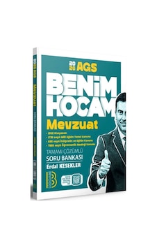 Benim Hocam 2026 Ags Mevzuat Çözümlü Soru Bankası Benim Hocam 2026 Ags Mevzuat Çözümlü Soru Bankası