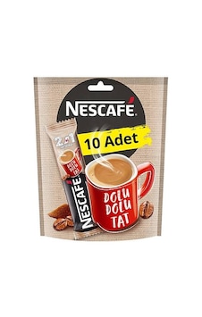 Nescafe 2'si 1 Arada Kahve 10'lu Nescafe 2'si 1 Arada Kahve 10'lu