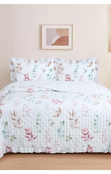 Kahire Çift Kişilik Yatak Örtüsü 240x260 Cm Çok Renkli Kahire Çift Kişilik Yatak Örtüsü 240x260 Cm Çok Renkli