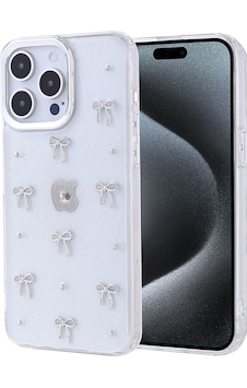 Apple Uyumlu iPhone 15 Pro Max Kılıf Airbag Tasarımlı Simli Şeffaf Zore Kutup Kapak Fiyonk Apple Uyumlu iPhone 15 Pro Max Kılıf Airbag Tasarımlı Simli Şeffaf Zore Kutup Kapak Fiyonk