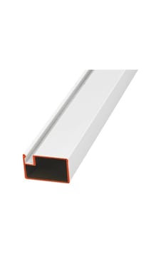 Alüminyum Istenilen Ölçüde Kesim Beyaz Menteşeli Sineklik Profili 17x25 Sineklik 300 Cm
