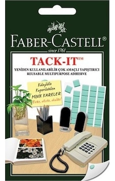 Faber-castell Hamur Yapıştırıcı Tack-ıt 50 Gr Yeşil 18 70 91 Faber-castell Hamur Yapıştırıcı Tack-ıt 50 Gr Yeşil 18 70 91