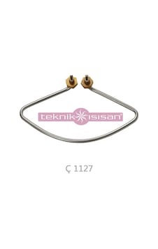 Semaver Rezistansı Özel Yarım Ay 1500w 26cm 8,5mm Ç1127 Semaver Rezistansı Özel Yarım Ay 1500w 26cm 8,5mm Ç1127
