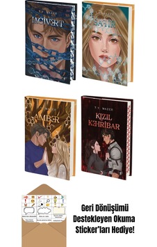 T. Y. Mazer Lacivert - Safir - Amber - Kızıl Kehribar 4 Kitap Set Ciltli + Okuma Sticker'ları T. Y. Mazer Lacivert - Safir - Amber - Kızıl Kehribar 4 Kitap Set Ciltli + Okuma Sticker'ları