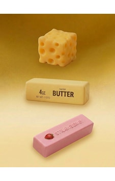 1 Cheese+ 2 Butter Squishy Slow Rising Peynir+terayağ Sukuşi Üçlü Set 1 Cheese+ 2 Butter Squishy Slow Rising Peynir+terayağ Sukuşi Üçlü Set