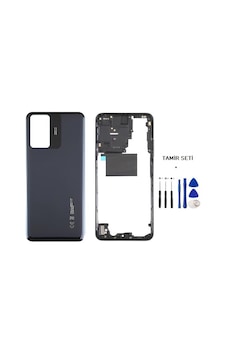 Xiaomi Redmi Note 12s Full Kasa Arka Kapak Takım Siyah - Tamir Seti Xiaomi Redmi Note 12s Full Kasa Arka Kapak Takım Siyah - Tamir Seti