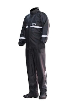 Mts Q1361 Alt Üst Yağmurluk Takımı Siyah