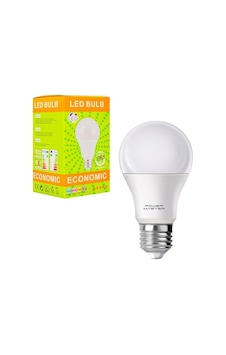 E27 9 Watt 6500k Beyaz Led Ampul Tasarruflu
