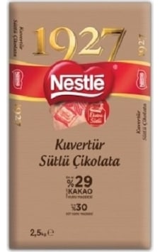 Nestle 1927 Sütlü Kuvertür 2500 G Nestle 1927 Sütlü Kuvertür 2500 G