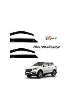 Hyundai Ix35 Krom Cam Rüzgarlığı 2018-2021 - Caru414