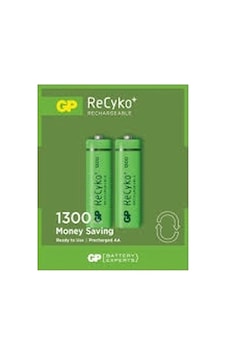 Gp Recyko 1300mah Aa Şarjlı Kalem Pil 132c133 2li Kart 5580