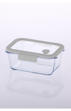 Neoflam Glace Vakumlu Cam Saklama Kabı 800 Ml Gri Sku: Smg8690010172440 Açık