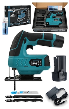 Assur ASR817 12V Çift Akü Dekupaj Testere Mavi