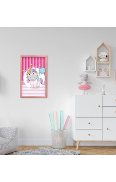 Bk Home Unicorn Tasarımlı Dekoratif Pembe Ahşap Çerçeveli Çocuk O (495494043) Bk Home Unicorn Tasarımlı Dekoratif Pembe Ahşap Çerçeveli Çocuk O (495494043)