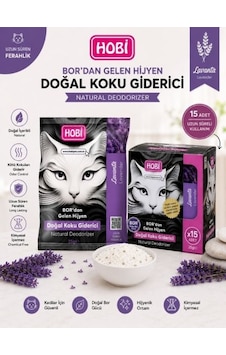 Hobi Lavantalı Doğal Toz Koku Giderici 25 Gr X 15 - Bor Mineralli, Güvenli Ve Etkili Çözüm Hobi Lavantalı Doğal Toz Koku Giderici 25 Gr X 15 - Bor Mineralli, Güvenli Ve Etkili Çözüm