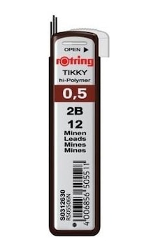 Rotring Kurşun Kalem Ucu 0.5 2B 1 Adet Rotring Kurşun Kalem Ucu 0.5 2B 1 Adet