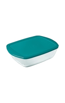 Pyrex 215P000/7046 Dikdörtgen Saklama Kabı 1.1L Şeffaf