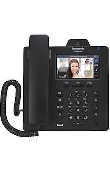Panasonic KX-HDV-430 Kablolu IP SIP Telefon Siyah Panasonic KX-HDV-430 Kablolu IP SIP Telefon Siyah