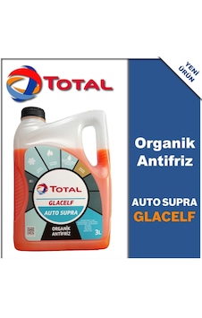 Total Glacelf Auto Supra Organik Antifiriz 3 Litre Kırmızı Açık Kırmızı Total Glacelf Auto Supra Organik Antifiriz 3 Litre Kırmızı Açık Kırmızı