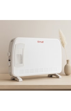 Konvektör Isıtıcı 2000w 3 Kademe, Ayarlı Termostat - Büyük Boy