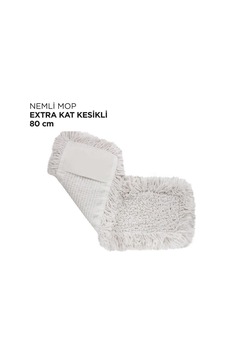 Yedek Nemli Mop 80cm Beyaz