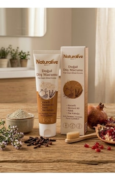 Naturalive Karanfilli Doğal Diş Macunu 100 Ml Naturalive Karanfilli Doğal Diş Macunu 100 Ml