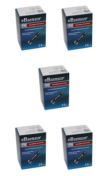Ebsensor Şeker Ölçüm Çubuğu 5 X 50 Strip Ebsensor Şeker Ölçüm Çubuğu 5 X 50 Strip