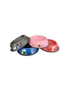 Keypet Çeşitli Renk Çelik Kedi Ve Köpek Mama Kabı 22cm 24oz Keypet Çeşitli Renk Çelik Kedi Ve Köpek Mama Kabı 22cm 24oz