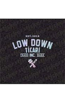 Low Down Ticari Arka Cam Yeni Süper Hologram Sticker