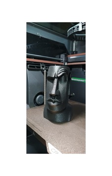 Moai Kafası Dekoratif 3d Baskı Modern Masaüstü Dekor Moai Kafası Dekoratif 3d Baskı Modern Masaüstü Dekor